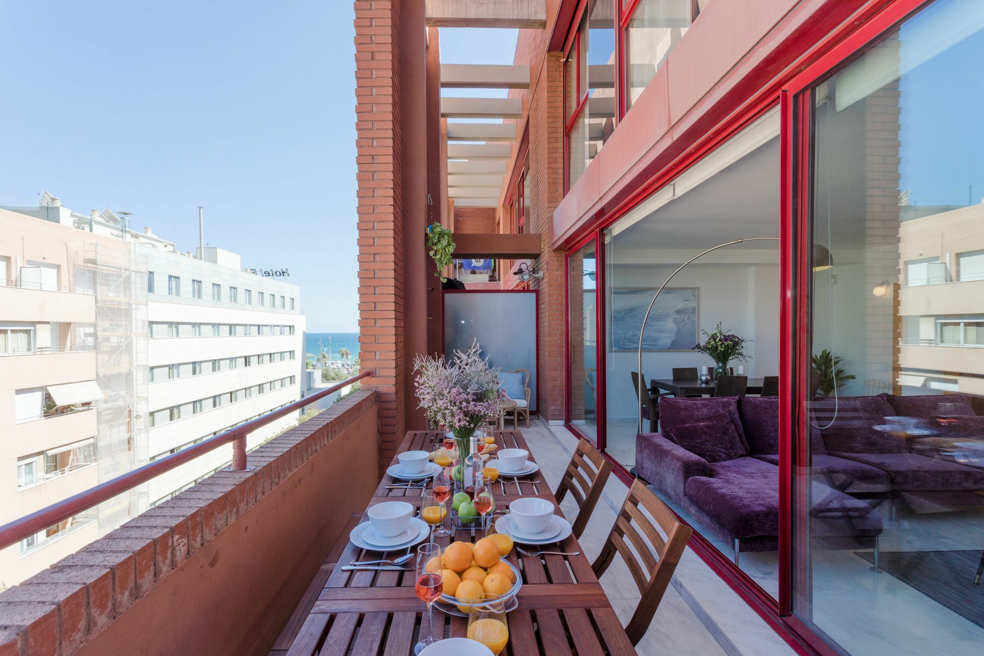 Unique Rentals - Stylish Seafront Duplex Barcelona Exterior photo